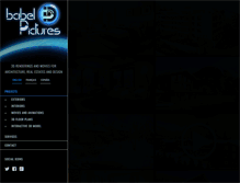 Tablet Screenshot of en.babel-pictures.com